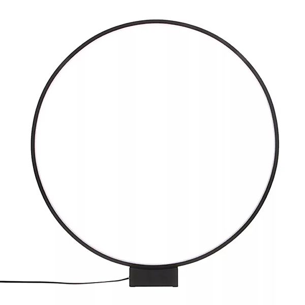 Luminous circle Tischleuchte 60cm Schwarz günstig online kaufen