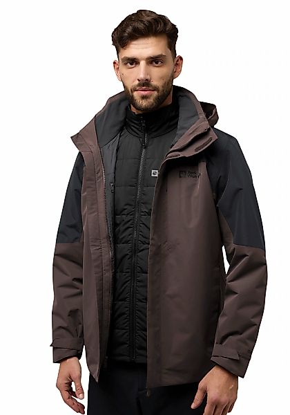 Jack Wolfskin 3-in-1-Funktionsjacke "ROMBERG 3IN1 JKT M" mitKapuze günstig online kaufen