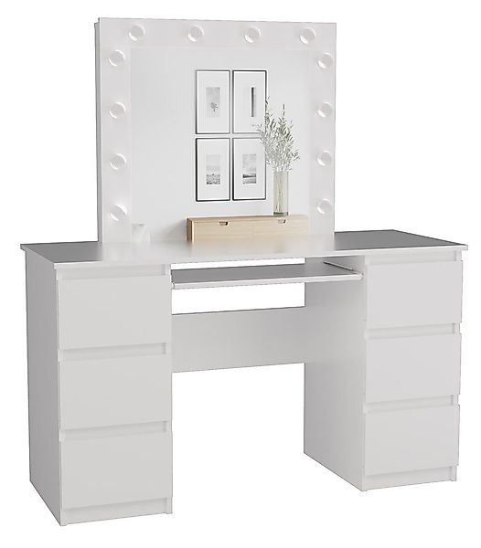 TOPESHOP Schreibtisch MAKUBA Schreibtisch modern & günstig online kaufen