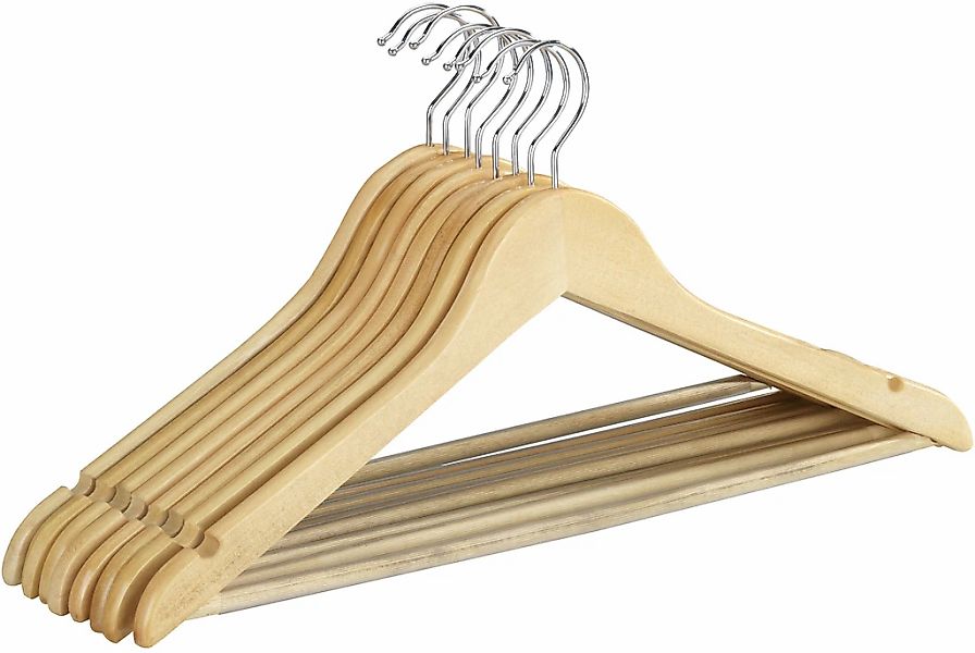 WENKO Kleiderbügel "Modell Eco", (Set, 8 tlg.), für Garderobe & Kleiderschr günstig online kaufen