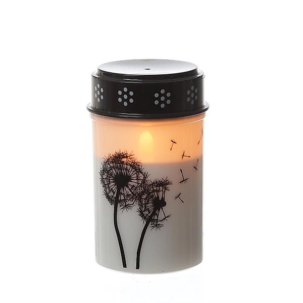 MARELIDA LED-Kerze LED Grablicht Grabkerze Pusteblume günstig online kaufen