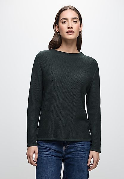 STREET ONE Strickpullover aus softem Materialmix günstig online kaufen