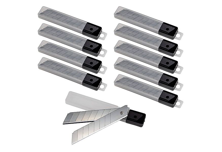 ChiliTec Cuttermesser Cuttermesser Ersatz Abbrechklingen 18mm (100 Stück) i günstig online kaufen