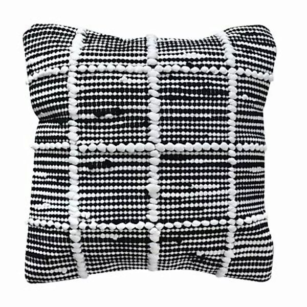 LaLe Living Kissenhülle Sira aus Baumwolle schwarz/weiß Gr. 45 x 45 günstig online kaufen