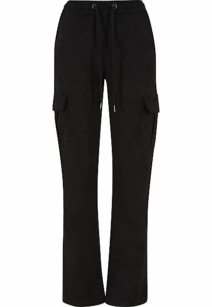 URBAN CLASSICS Cargohose "Urban Classics Damen Ladies High Waist Twill Carg günstig online kaufen