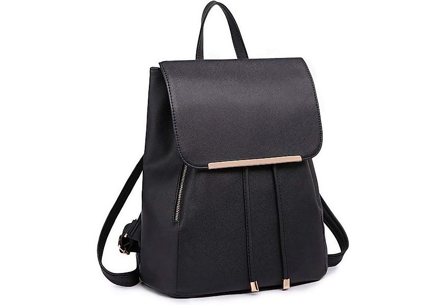 LuxusKollektion Schultertasche Damen Rucksack Klein PU Leder Wasserdicht Ci günstig online kaufen