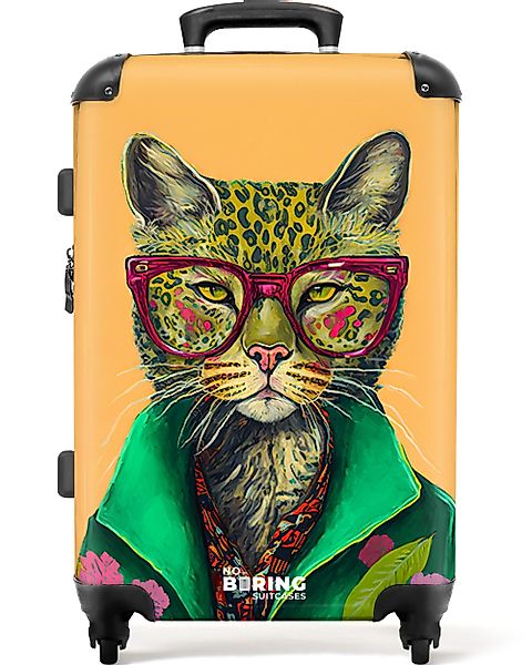 NoBoringSuitcases.com© Hartschalen-Trolley Tiere - Katze - günstig online kaufen