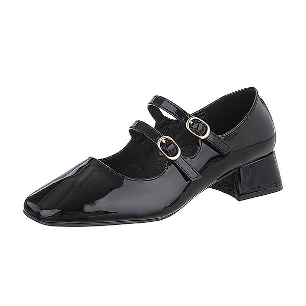 Ital-Design Damen Elegant Schnürpumps (87118246) Blockabsatz günstig online kaufen