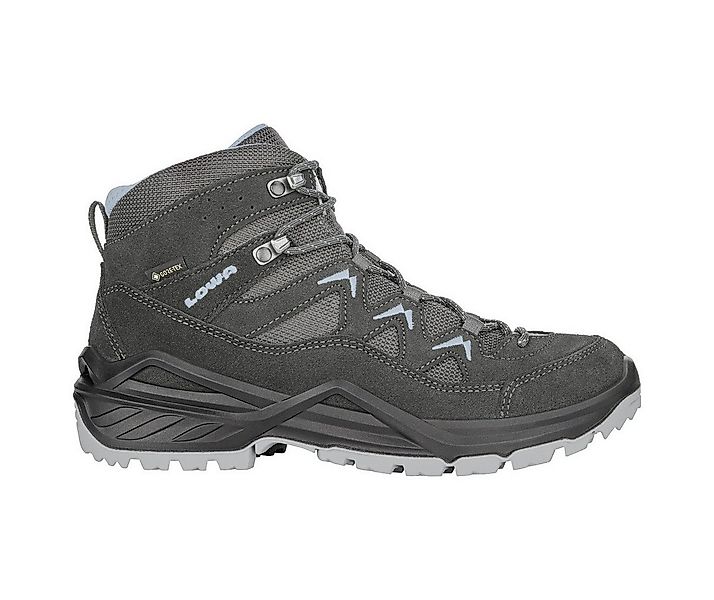Lowa Sirkos Evo Mid GTX (wasserdicht) anthrazitgrau/eisblau Damen Wandersch günstig online kaufen