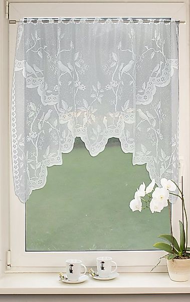 EXPERIENCE Scheibengardine Scheibengardine Kuvertstore Küchengardine Bistro günstig online kaufen