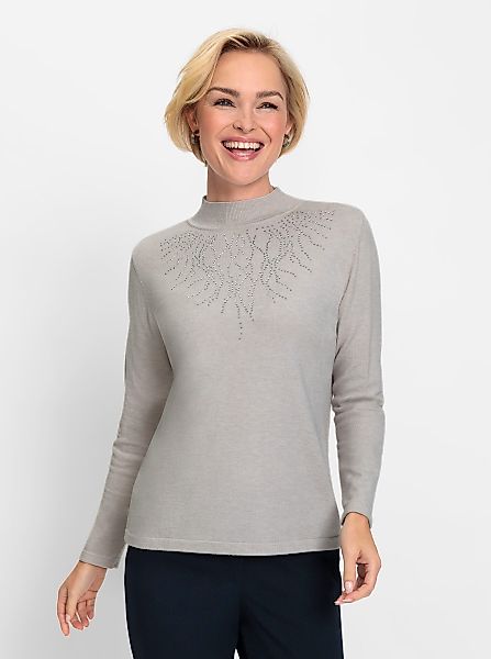 Witt Strickpullover Stehkragenpullover günstig online kaufen