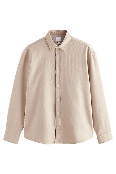 Next Langarmhemd Langarm-Hemdjacke mit Waffelstruktur, Baumwolle günstig online kaufen