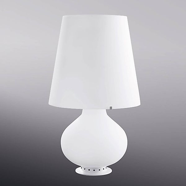 Fontana Arte Designer-Tischleuchte Fontana, Höhe 78 cm, weiß günstig online kaufen