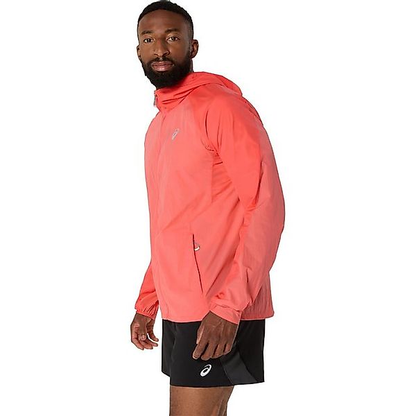 Asics Laufjacke Asics Road Packable Jacket Coral Reef günstig online kaufen