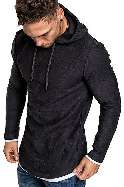 Amaci&Sons Kapuzenpullover PEORIA 2in1 Kapuzenpullover günstig online kaufen