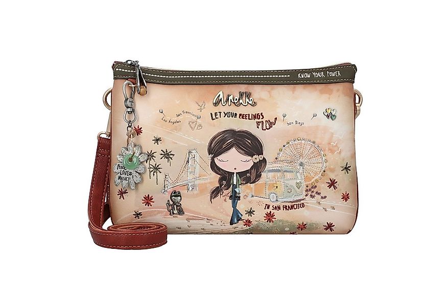 Anekke Umhängetasche Peace & Love, Polyester günstig online kaufen