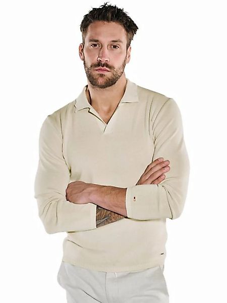 emilio adani Strickpullover Pullover mit Polo-Kragen günstig online kaufen