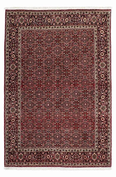 morgenland Wollteppich »Bidjar - Zanjan Stark Gemustert Rosso 208 x 139 cm« günstig online kaufen