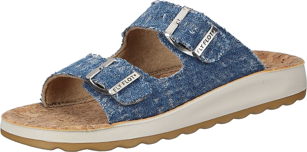 Fly Flot Pantoletten Pantolette aus Textil günstig online kaufen