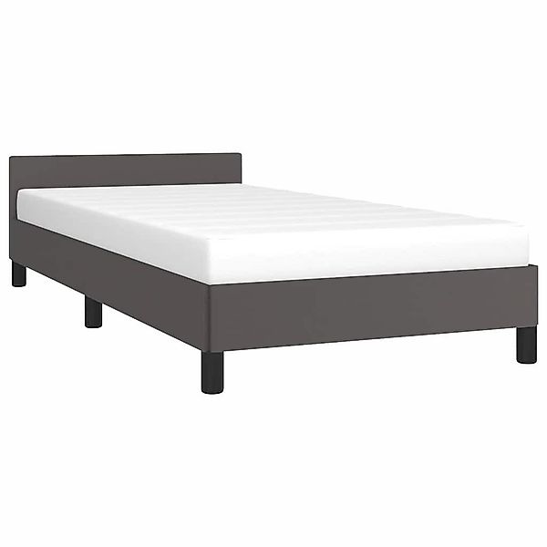 vidaXL Bett Bettgestell mit Kopfteil ohne günstig online kaufen