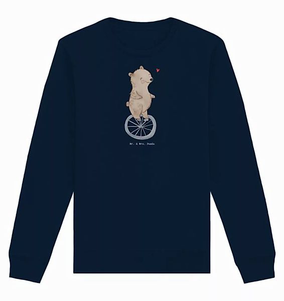 Mr. & Mrs. Panda Longpullover Bär Einrad fahren Größe S - French Navy - Ges günstig online kaufen