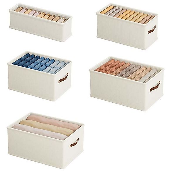 Coonoor Aufbewahrungsbox 5 Pack Faltbare Schrank günstig online kaufen