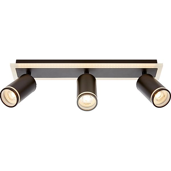 LED-Spot San Cataldo 3er Schwarz inkl. GU10 Leuchtmittel günstig online kaufen