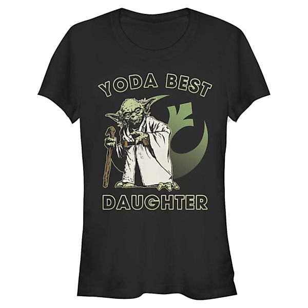 Star Wars - Yoda Best Daughter - Familie - Frauen T-Shirt günstig online kaufen