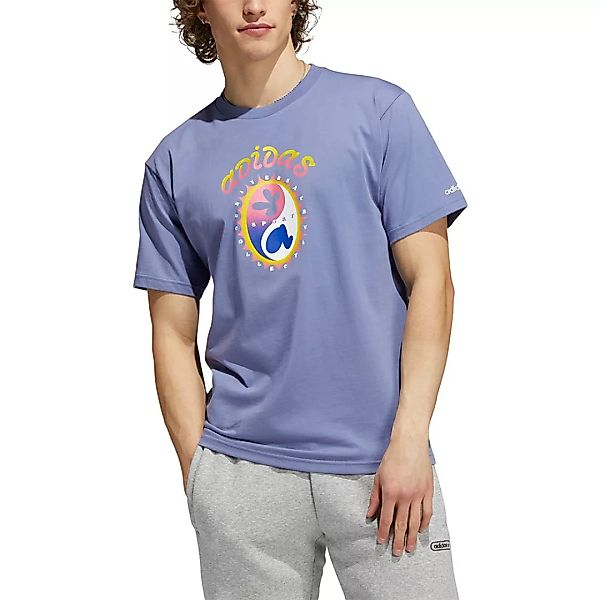 Adidas Originals Summer Set Kurzarm T-shirt L Orbit Violet günstig online kaufen