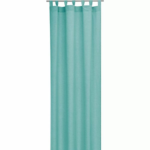 Bestlivings Dekoschal Joy 140 cm x 245 cm Schlaufen Türkis günstig online kaufen