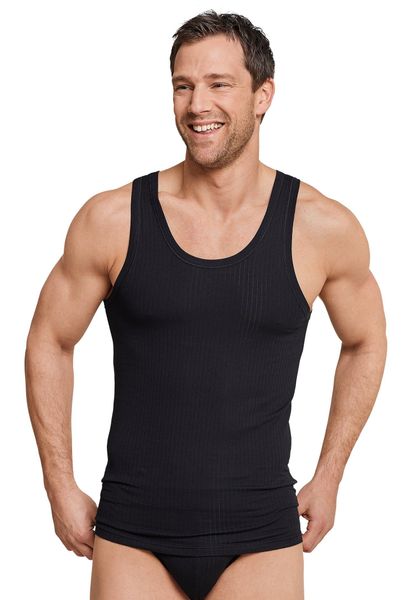 Schiesser Unterhemd "Authentic" 2er-Pack, mit Nadelzug-Muster günstig online kaufen