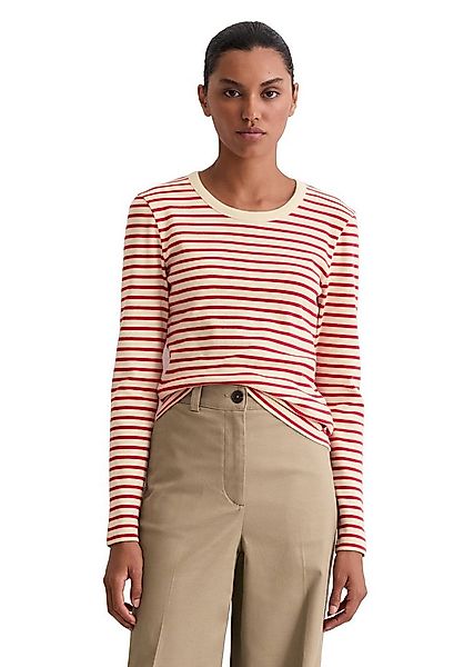 Marc O'Polo Langarmshirt aus reiner Bio-Baumwolle günstig online kaufen