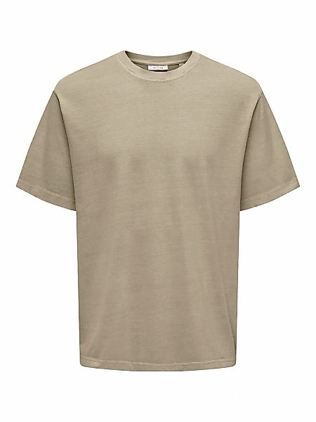 ONLY & SONS Rundhalsshirt "ONSDISTRESS RLX SS TEE" günstig online kaufen