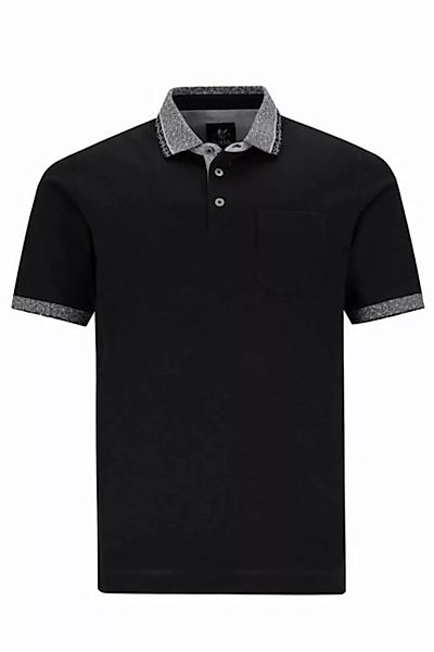 Hajo Poloshirt H Poloshirt Stay Fresh schwarz günstig online kaufen