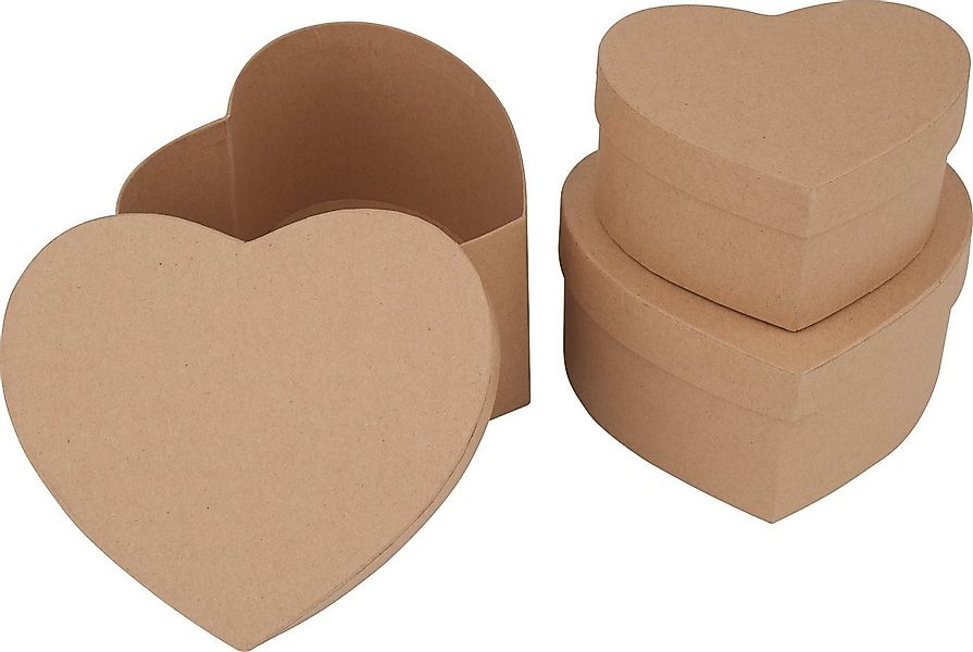 VBS Aufbewahrungsdose Herz, 3er Set günstig online kaufen