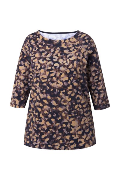Ulla Popken T-Shirt Shirt Ziersteine A-Linie günstig online kaufen