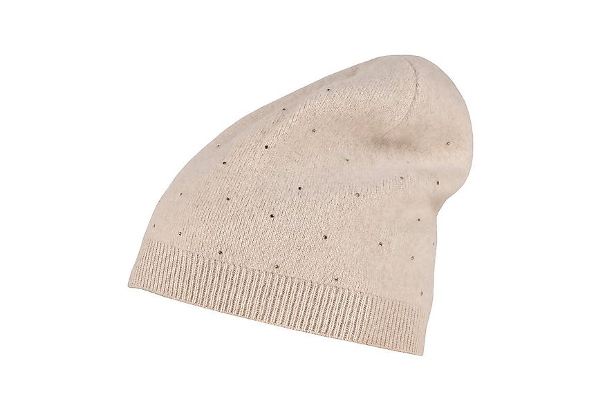 CAPO Strickmütze Strickbeanie, Kaschmir, Strass Formstrick (1-St) Kaschmir günstig online kaufen