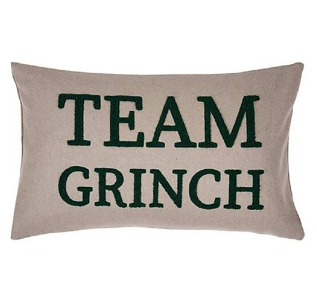 PAD Kissenhülle Kissenhülle Team Grinch Natural (30x50cm) günstig online kaufen