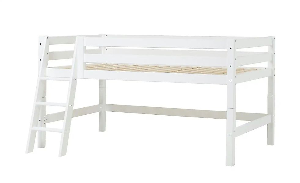Hochbett  ECO Luxury ¦ weiß ¦ Maße (cm): B: 158 H: 114 Betten > Bettgestell günstig online kaufen
