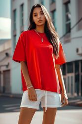 Reichstadt Oversize-Shirt Damen Relaxed Fit T-Shirt günstig online kaufen