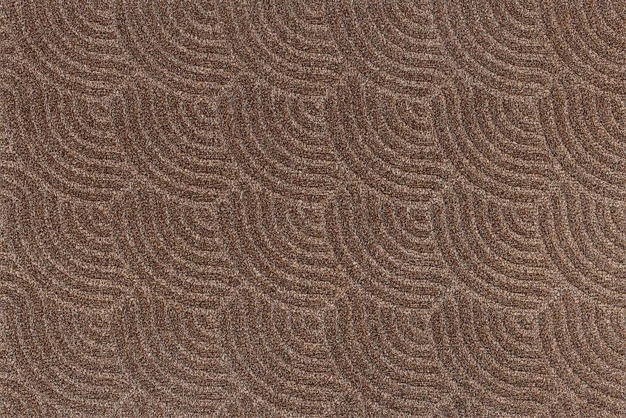 wash+dry by Kleen-Tex Fußmatte DUNE Waves taupe, rechteckig, Höhe: 8 mm günstig online kaufen