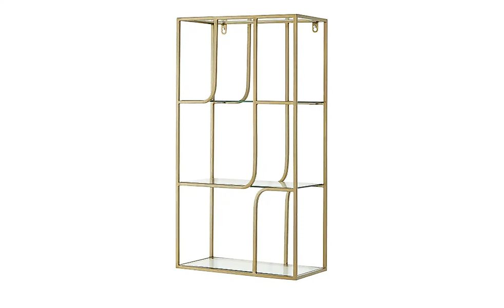 Wandregal  Alex ¦ gold ¦ Maße (cm): B: 40 H: 75 T: 21.0 Regale > Wandregale günstig online kaufen