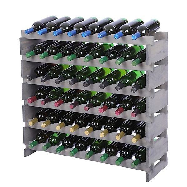 PROREGAL Weinregal VINOTECA FLEX PRO HxBxT 79x84x28cm 48 Flaschen Auf 6 Ebe günstig online kaufen