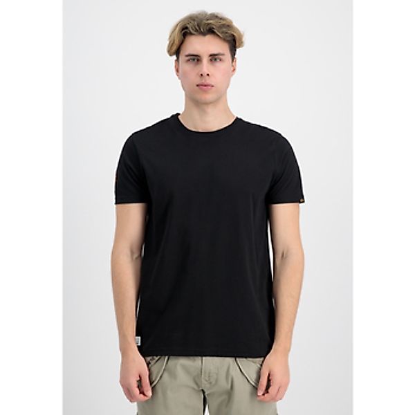 Alpha Industries  T-Shirts & Poloshirts Dragon EMB T-Shirt - dark olive günstig online kaufen