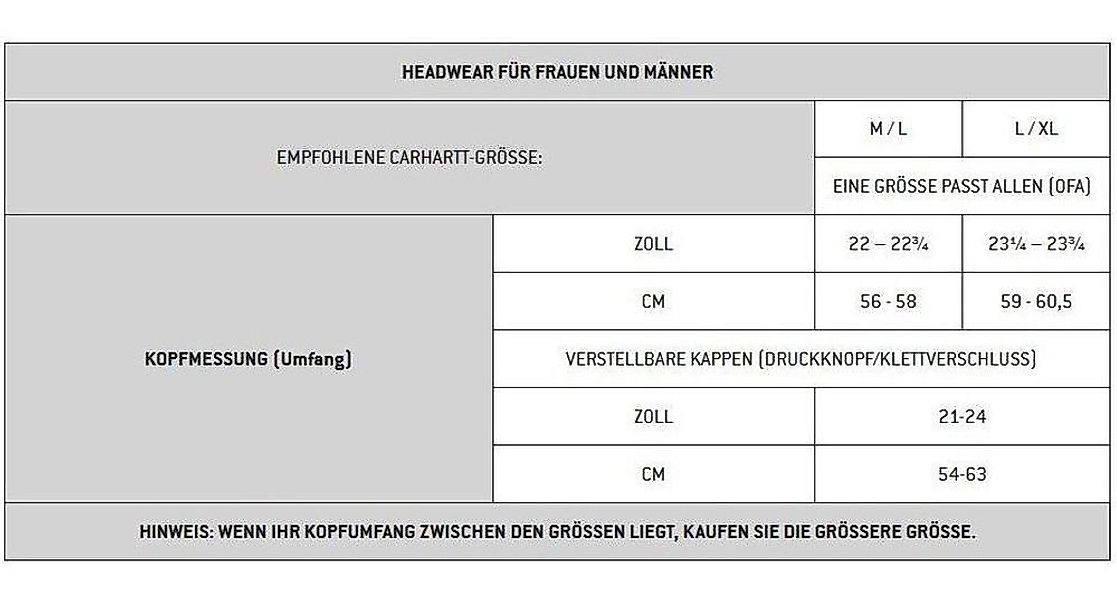 Carhartt Stirnband 105463 günstig online kaufen