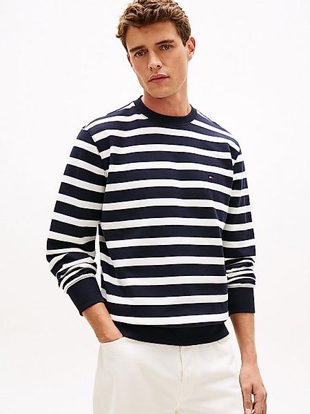Tommy Hilfiger Sweatshirt TERRY BLOCK Regular fit mit Rundhalsausschnitt günstig online kaufen