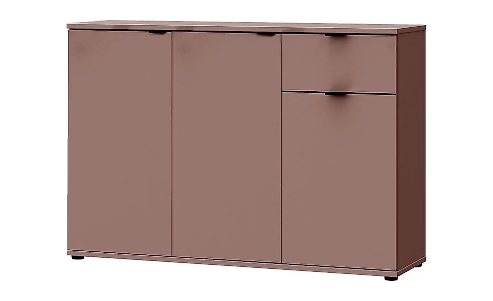 Sideboard  Gannano ¦ rot ¦ Maße (cm): B: 119,8 H: 82,3 T: 34.1 Kommoden & S günstig online kaufen