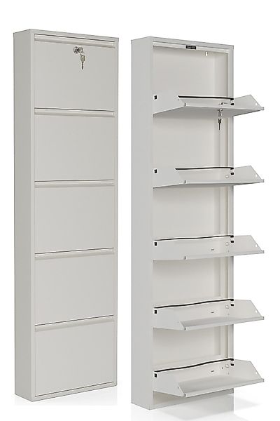 Kaufexpress GmbH Schuhschrank aus Metall, abschließbar, günstig online kaufen