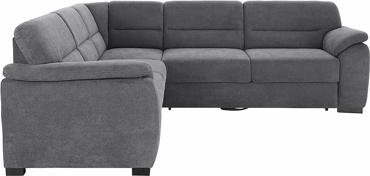 sit&more Ecksofa »Montego L-Form«, wahlweise mit Bettfunktion und Schubkast günstig online kaufen