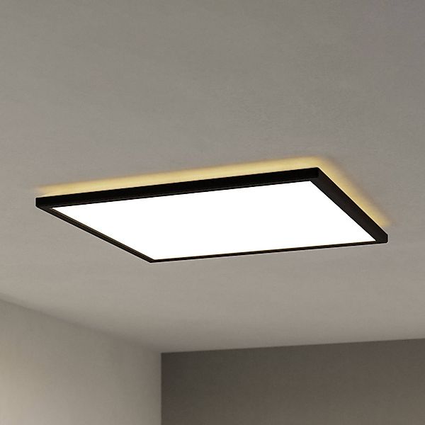 EGLO connect LED-Deckenlampe Rovito-Z, schwarz, 50 x 50 cm günstig online kaufen